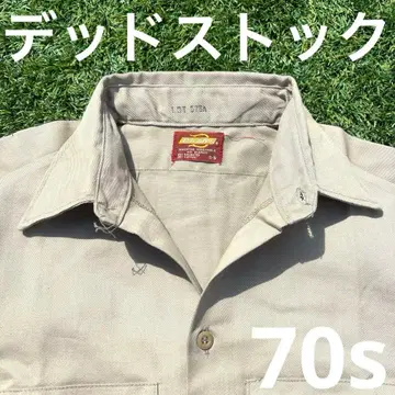 레어 데드 70s USA Dickies 디키즈 워크 셔츠