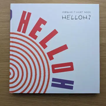NIRVANA T-SHIRT BOOK HELLOH? 카트 코베인