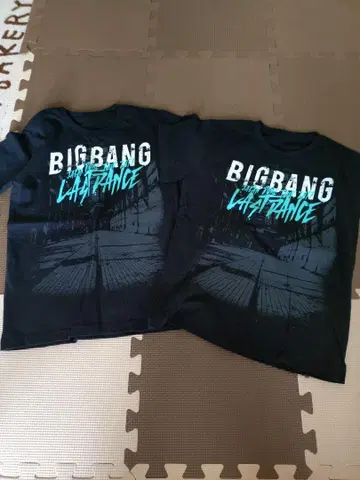 BIGBANG Last Dance 티셔츠 130 사이즈 블랙 2장 세트