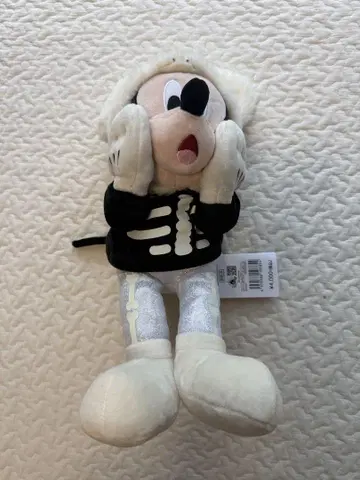 택 포함 미키마우스 할로윈 봉제 인형