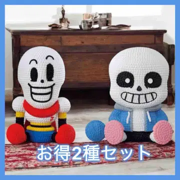 UNDERTALE 아미코토 파피루스 샌즈 피규어 2종 세트