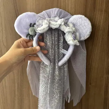 디즈니 할로윈 2019 신부 머리띠 호손티드 맨션