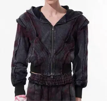 기믹 y2k zip hoodie