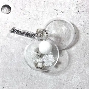 snowman popup 키링