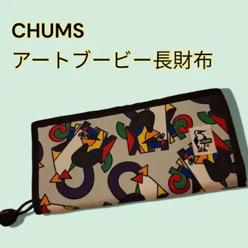 CHUMS 아트 부비 장지갑 피카소풍