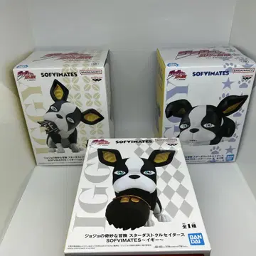 죠죠 이기 피규어 3종 세트