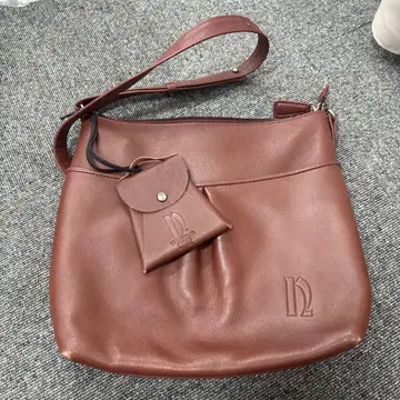가격 인하 가능 나카자와 가방 숄더백 와인 레드 보르도 가죽