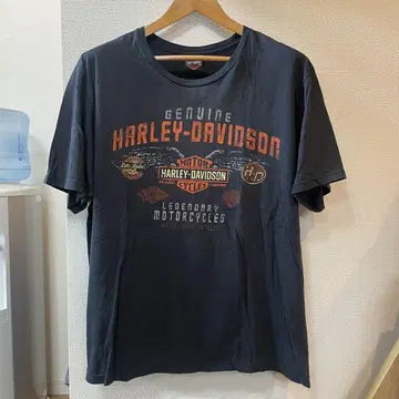 Harley-Davidson 블랙 XL 페이드 셔츠 카피라이트