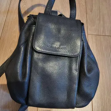 Sonia Rykiel 블랙 가죽 백팩
