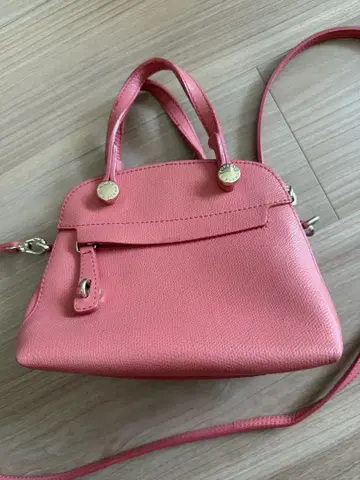 훌라 핑크 숄더백