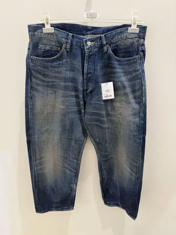 MADNESS AGING DENIM PANTS. M2 CROPPED