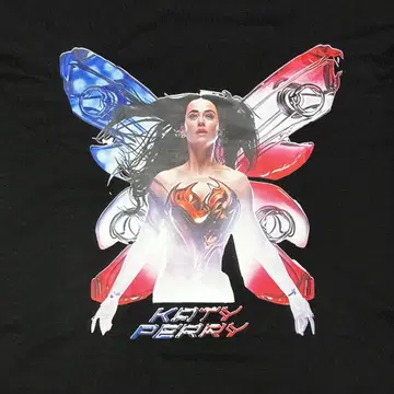 Katy Perry T셔츠 THE LIFETIMES TOUR