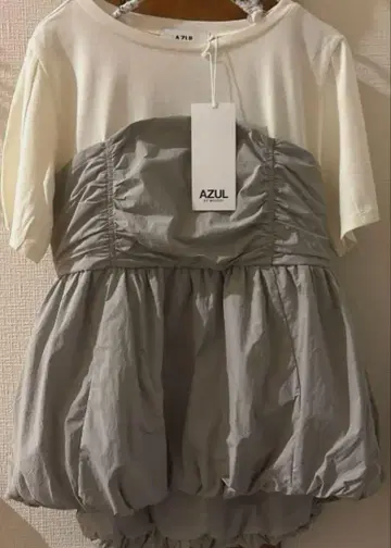 AZUL 반팔 티셔츠 그레이 S