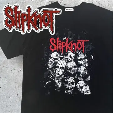 [ 새상품급 ] ARCHIVE 슬립낫 반팔 오버 사이즈 T셔츠 블랙