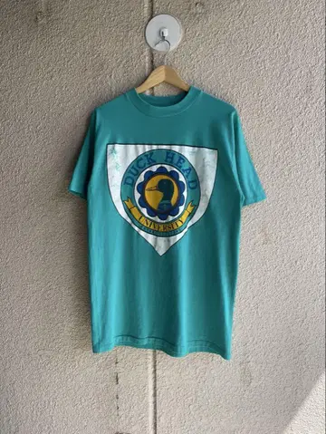 90s Duck Head university T셔츠 덕 헤드