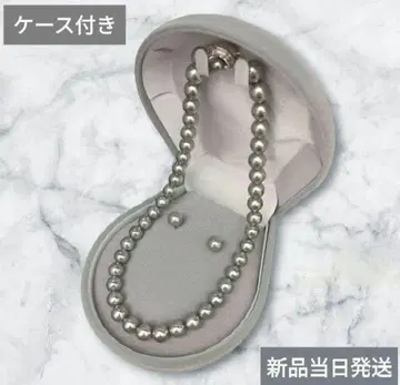 펄 목걸이 귀걸이 진주 관혼상제 포멀 일본제 졸업식 상복