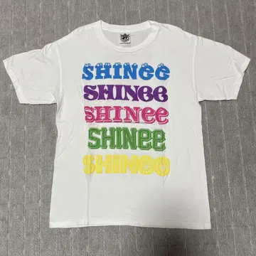 SHINee world 2012 공식 굿즈 로고 T셔츠 아레나 투어