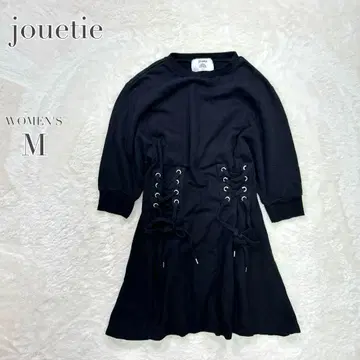 jouetie 쥬에티 레이스업 컷 원피스 캐주얼 심플