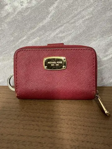 MICHAEL KORS 레드 코인 케이스