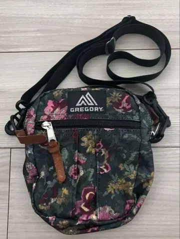 GREGORY 꽃무늬 숄더백