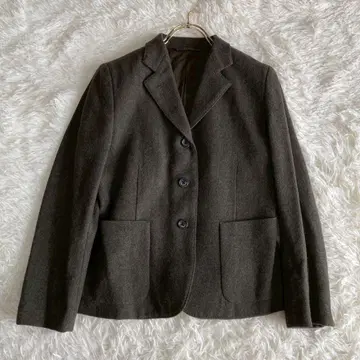 MARGARET HOWELL 울 자켓 다크 그린 1 오피스