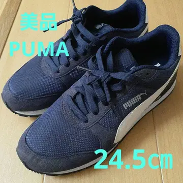 PUMA 스니커즈 24.5cm 네이비