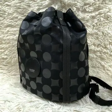 [ 미사용급 완판템 ] 라쿠오리 백팩 복조리 남만칠보 블랙 A4