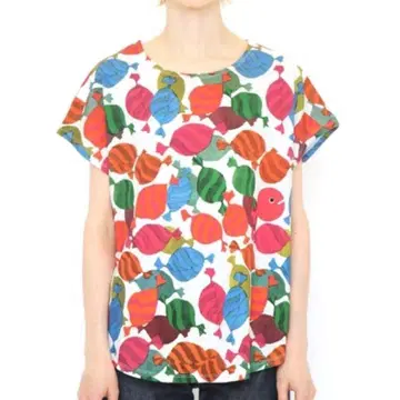 금붕어가 도망쳤다 T셔츠 반팔 그라니프 graniph used