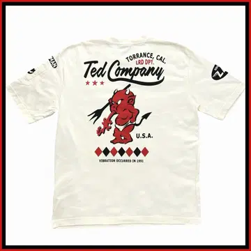 새상품급 테드맨 테드컴퍼니 TEDCOMPANY 다이아 무늬 양면 프린트