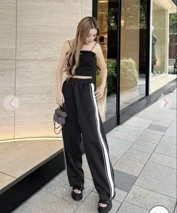 Rady 사이드 라인 와이드 팬츠