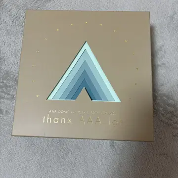 AAA thanx AAA lot 초회 생산 한정판 4DVD
