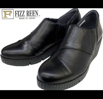 Fizz Reen 블랙 가죽 피로감 적고 걷기 편한 22.5 컨디션 최상