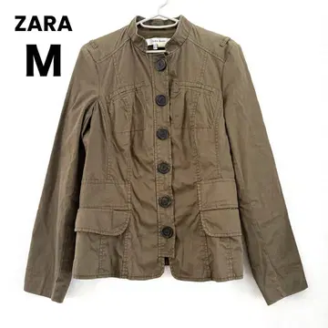 ZARA BASIC 자라 밀리터리 자켓 카키 M 사이즈