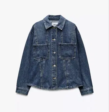 ZARA 데님 자켓