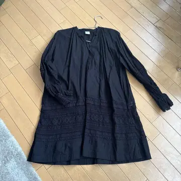 URBAN RESEARCH 블랙 긴팔 셔츠