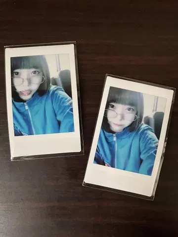 아노짱 폴라로이드 2장