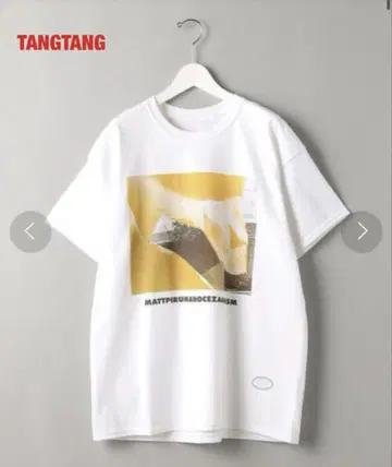 TANGTANG 화이트 그래픽 티셔츠