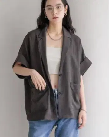 바스켓 자켓 SS