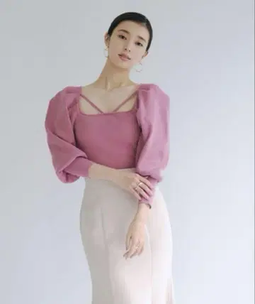스나이델 스트링 리브 니트 풀오버