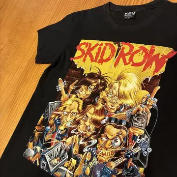 [레어템] SKIDROW 스키드 로우 밴드 티셔츠 락 티셔츠 M 사이즈