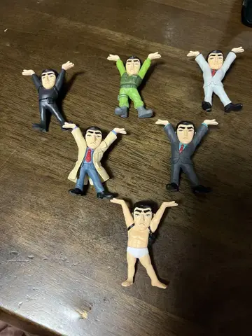 골프 13 펜 받침 가챠가챠 6종 컴플리트 세트