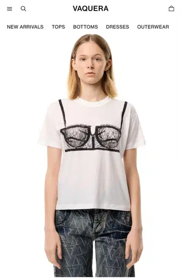 vaquera 25aw BRA T SHIRT