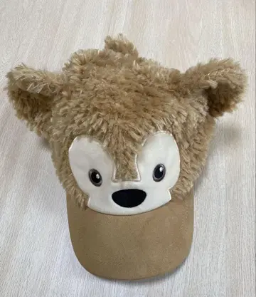 더피 귀도리 모자 베이지