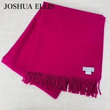 [ 하자품 ] JOSHUA ELLIS 스톨 대형 캐시미어100% 프린지