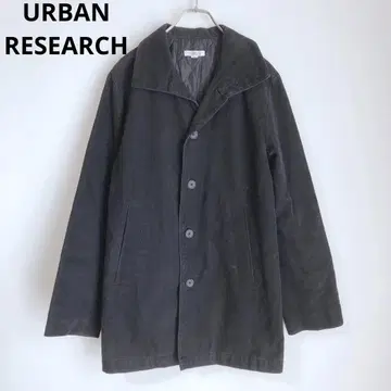 어반 리서치 코트 블랙 L 포켓 면 100% 가을/겨울 캐주얼