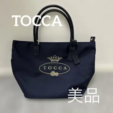 TOCCA 네이비 토트백