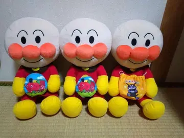 날아라! 호빵맨 봉제 인형 3개 세트