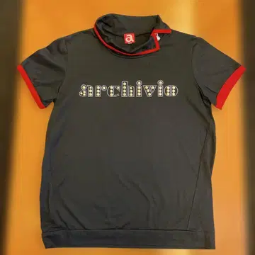 archivio 스톤 장식 스탠딩 칼라 셔츠
