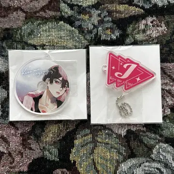 kiss me crying Arinco 아크릴 참 복권 메이트 2점