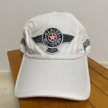 [ 미사용 ] Harley-Davidson 화이트 캡